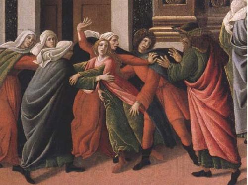 Sandro Botticelli Stories of Virginia Germany oil painting art